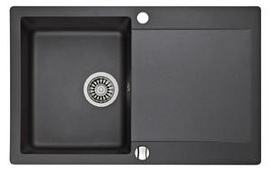Teka Clivo granitový dřez 78x49.5 cm šedá/grafitová/onyx 40148000