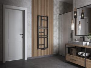 Instal Projekt Mondrian koupelnový radiátor designově 83.2x40 cm černá MON-40/80D50C31