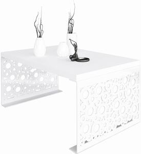 Konferenční stolek RINA 100x60 Hlavní barva: Bílá, Další barva: Sonoma
