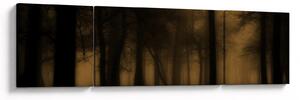 Obraz - Temný les (170x50 cm)