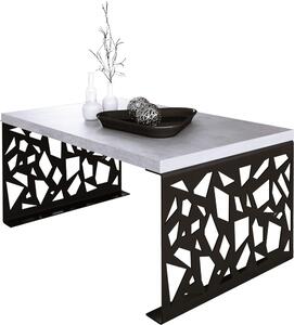 Konferenční stolek SEMARA 100x60 Hlavní barva: Bílá, Další barva: Sonoma
