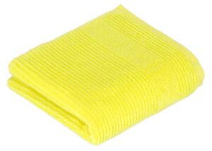 Ručník Vossen Tomorrow, barva žlutá - electric yellow Rozměry: 50 x 100 cm