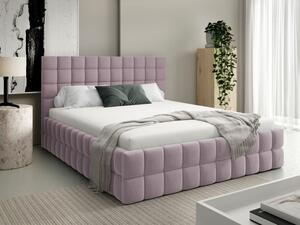 Čalouněná postel s úložným prostorem Derkina, Rozměr postele: 160x200, Barva:: Fresh 09 5903211519963