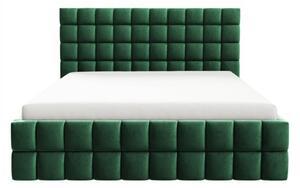 Čalouněná postel s úložným prostorem Derkina, Rozměr postele: 160x200, Barva:: Fresh 09 5903211519963