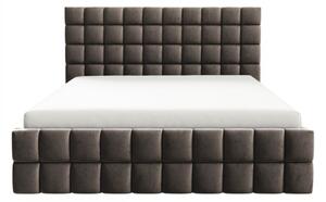 Čalouněná postel s úložným prostorem Derkina, Rozměr postele: 160x200, Barva:: Fresh 09 5903211519963