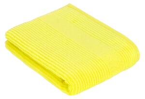 Ručník Vossen Tomorrow, barva žlutá - electric yellow Rozměry: 50 x 100 cm