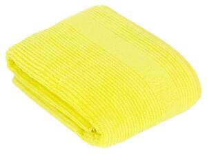 Ručník Vossen Tomorrow, barva žlutá - electric yellow Rozměry: 100 x 150 cm