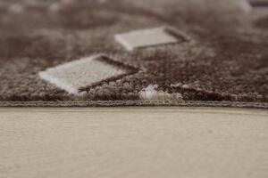 Sintelon koberce AKCE: 108x430 cm Metrážový koberec Roines brown - Bez obšití cm