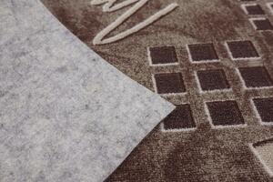 Sintelon koberce AKCE: 108x430 cm Metrážový koberec Roines brown - Bez obšití cm