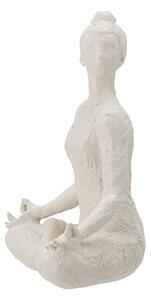 Bílá dekorativní soška Bloomingville Adalina, výška 24 cm