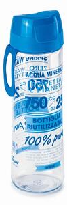 Bílo-modrá láhev na vodu Snips, 0,75 l