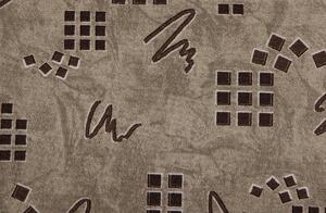 Sintelon koberce AKCE: 113x139 cm Metrážový koberec Roines beige - Bez obšití cm