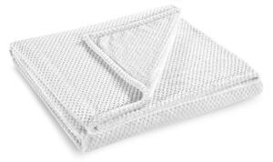 Bílá deka z mikrovlákna DecoKing Henry, 150 x 200 cm