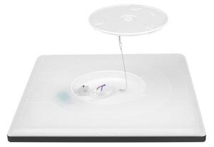 LED Koupelnové stropní svítidlo NIVERA LED/12W/230V IP54 22,5x22,5 cm černá