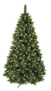 Umělý vánoční stromeček zdobená borovice, výška 180 cm