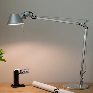 ARTEMIDE Stolní lampa Tolomeo, E27, hliník A001000+A004030