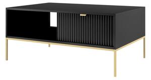 Konferenční stolek Mijano Gold ML104, Barva: černá Mirjan24 5903211242212
