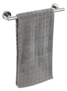 Nástěnný držák na ručníky z nerezové oceli v leskle stříbrné barvě Bosio – Wenko