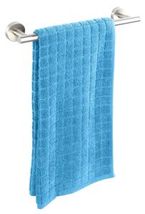 Nástěnný držák na ručníky z nerezové oceli v matně stříbrné barvě Bosio – Wenko