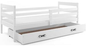 Dětská postel s úložným prostorem bez matrace 80x190 MELANIE - bílá