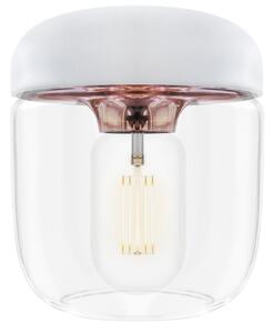 Umage Bílo-měděné skleněné závěsné stínidlo Acorn 14 cm
