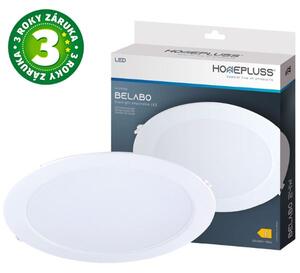 Vestavný LED panel 24W 2112lm, studená, kruhový, 29,6cm, 3 roky záruka