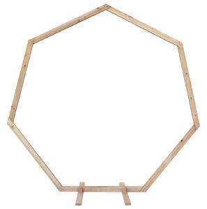 Svatební oblouk Světle hnědá 221 x 92 x 216 cm