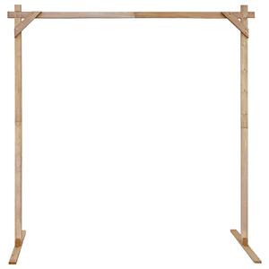 Svatební oblouk Světle hnědá 225 x 95 x 226 cm