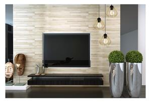 Light for home - Závěsné svítidlo na lanku s kovovými stínítky LH005 "SANTOS LOFT", 3x60W, E27, Černá