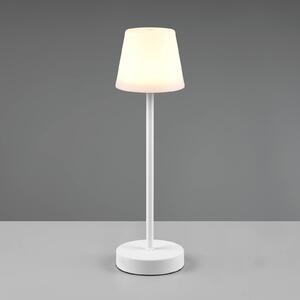 LED stolní lampa Martinez, stmívač a CCT, bílá