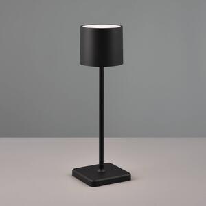 LED stolní lampa Fernandez, stmívač a CCT černá