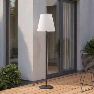 Lucande Terasové svítidlo Jaimy, černé, hliník, 150 cm, Černá, Plast, Moderní