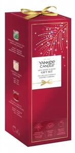 Sójová vonná svíčka Christmas Yankee Candle 3 ks