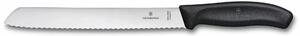 Nůž na pečivo Victorinox Swiss Classic 6.8633.21B 21 cm vroubkovaný TPE