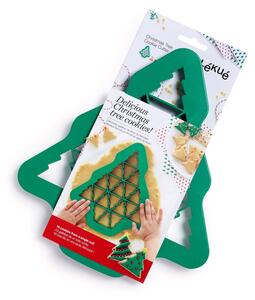 Zelené vánoční vykrajovátko Lékué Christmas Tree