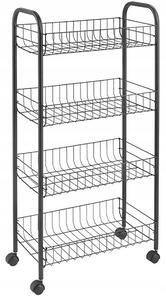 Kovový skladový regál Metaltex 84 x 41 x 23 cm max 5 kg na polici