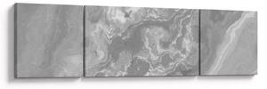 Obraz - Mramor v černobílé (170x50 cm)