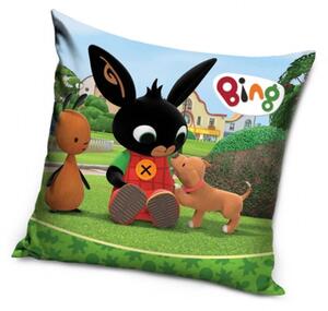 Carbotex Povlak na polštář Zajíček Bing Psí kamarád 40x40 cm