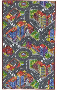 BrenoKusový koberec BIG CITY 97, Vícebarevné, 100 x 165 cm