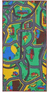 BrenoKusový koberec PLAYTIME 95, Vícebarevné, 100 x 165 cm