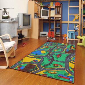 BrenoKusový koberec PLAYTIME 95, Vícebarevné, 140 x 200 cm