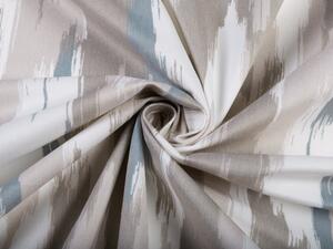 Biante Sametový povlak na polštář Tamara TMR-024 Šedo-béžovo-bílé žíhané pruhy 30 x 50 cm