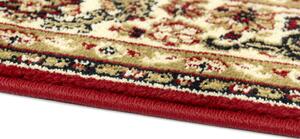 Breno Kusový koberec SOLID 50/CEC, Červená, Vícebarevné, 133 x 200 cm