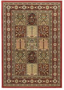 Breno Kusový koberec SOLID 12/CVC, Červená, Vícebarevné, 80 x 150 cm
