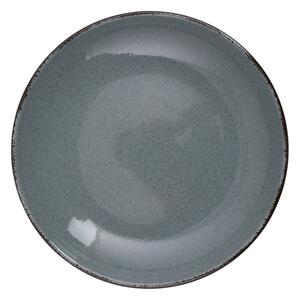24dílná sada šedého porcelánového nádobí Kütahya Porselen Classic