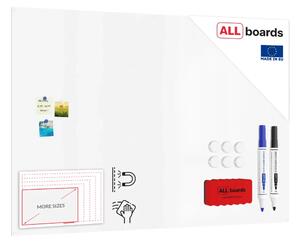 Magnetická tabule SLIMboard bezrámová smazatelná za sucha 180x120 cm, PME180x120