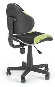 Halmar Dětská židle Flash, černá/zelená