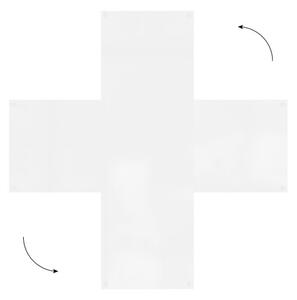 Magnetická tabule SLIMboard bezrámová smazatelná za sucha 90x30 cm,PME90x30