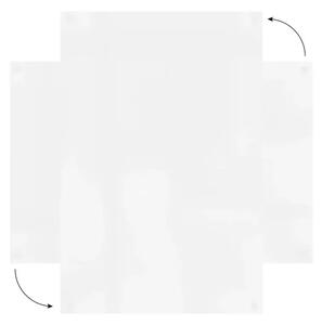 Magnetická tabule SLIMboard bezrámová smazatelná za sucha 60x40 cm,PME60x40