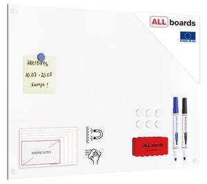 Magnetická tabule SLIMboard bezrámová smazatelná za sucha 60x40 cm,PME60x40